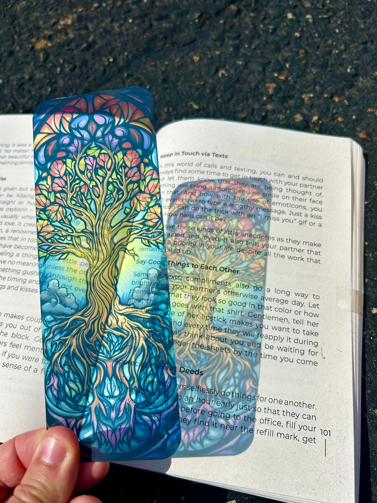 Sacred Tree of Life Bookmark – Nature-Inspired Spiritual Gift, Symbol of Growth & Wisdom