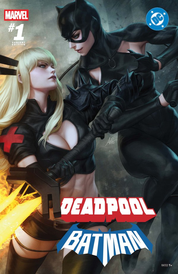 Marvel / DC: Deadpool / Batman #1 (2025) (Stanley 'Artgerm' Lau Variant)