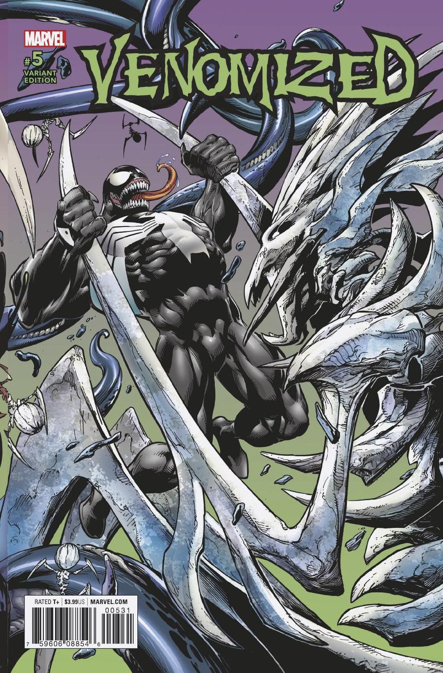 Venomized #5 (Of 5) Bagley Connecting Variant