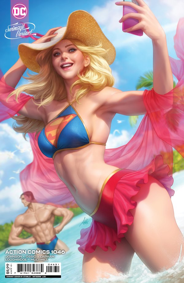 Action Comics #1046 (2016) (Cover C Artgerm Swimsuit Variant)