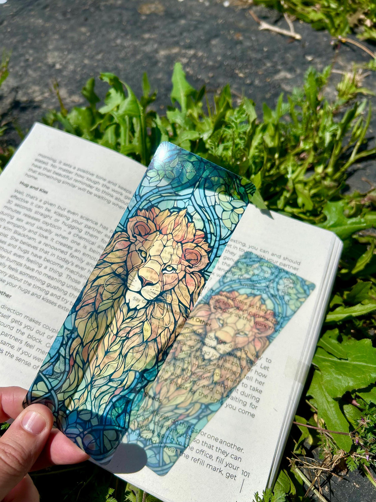 Roar of the Wild Lion Bookmark – King of the Jungle, Bold and Fierce Design, Perfect for Those Who Seek Strength and Adventure