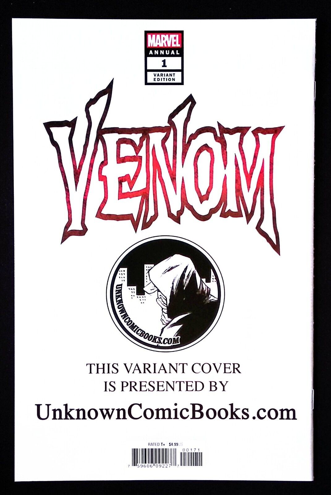 Venom Annual #1 Unknown Comics Variant (Marvel Comics)