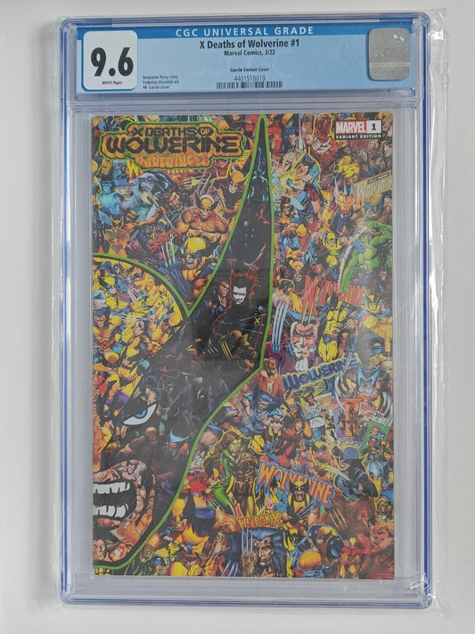 2022 Marvel X Deaths of Wolverine Issue #1 Garcin Variant Cover CGC 9.6