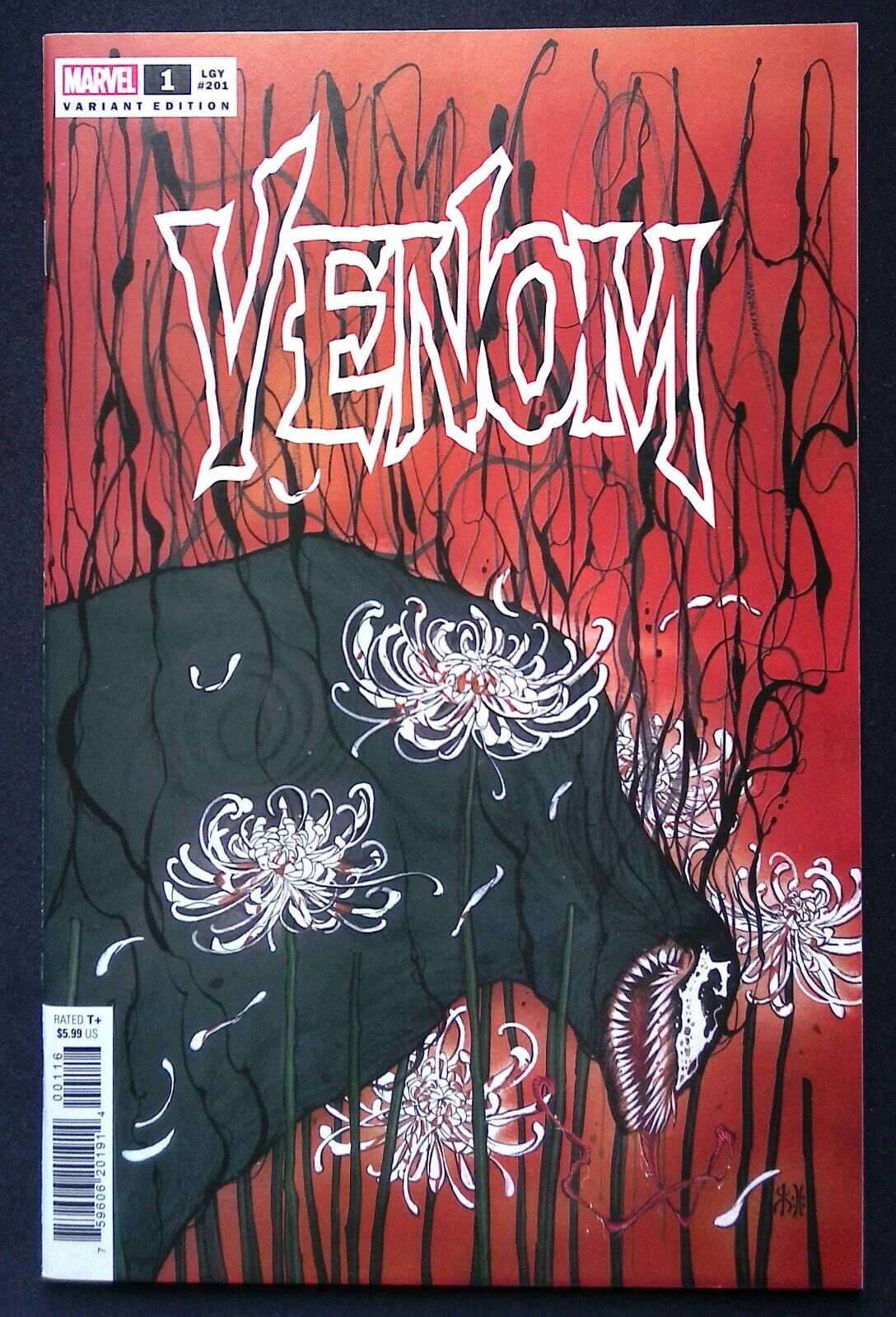 Venom #1 (Marvel Comics 2021) Peach Momoko Variant