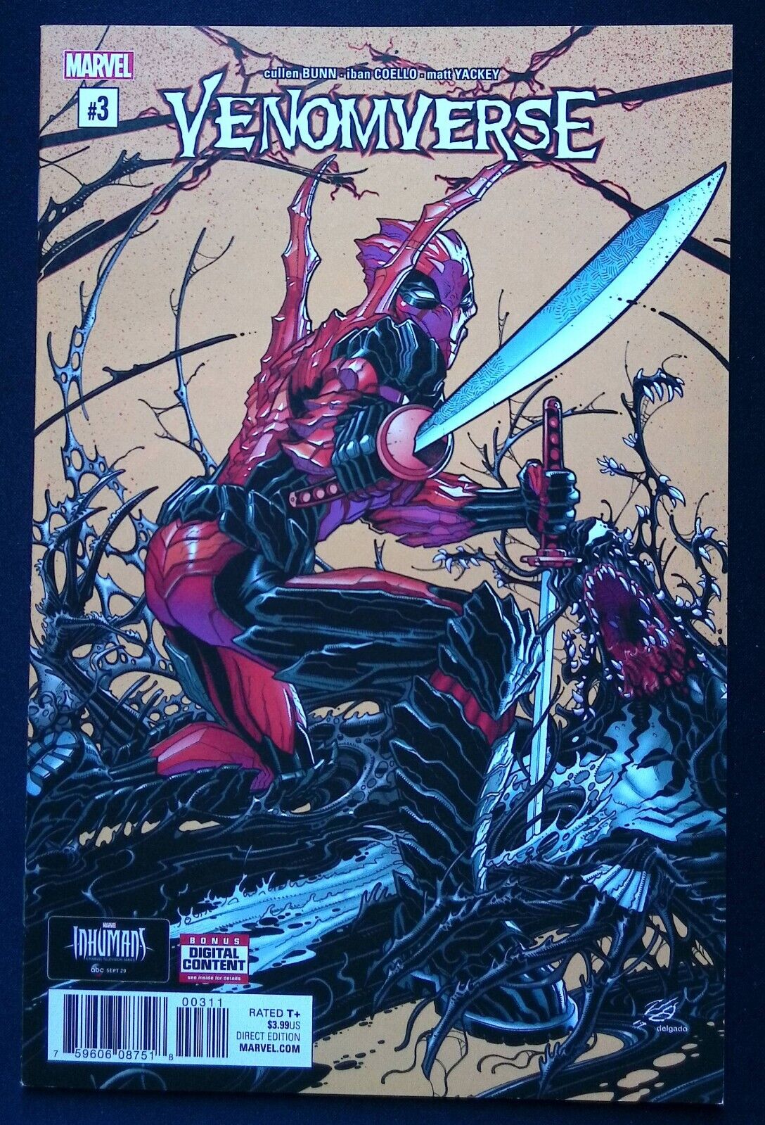 Venomverse #3 Deadpool (Marvel Comics 2017)