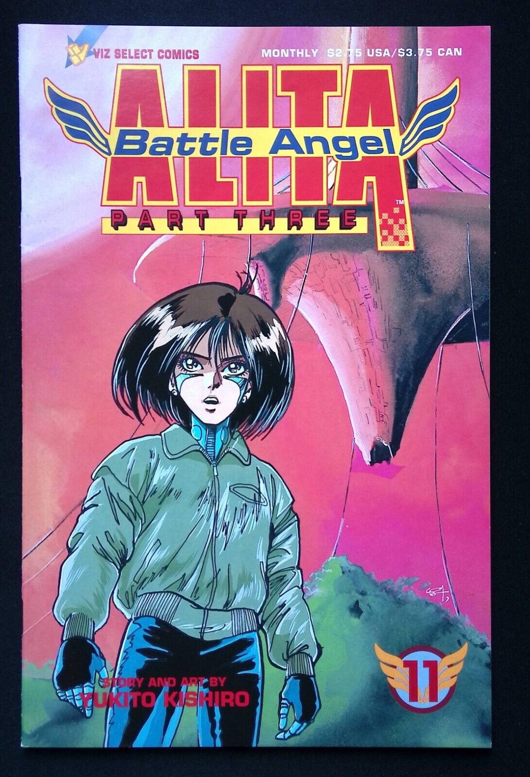 Battle Angel Alita Viz Part Three #11 Viz Select Comics