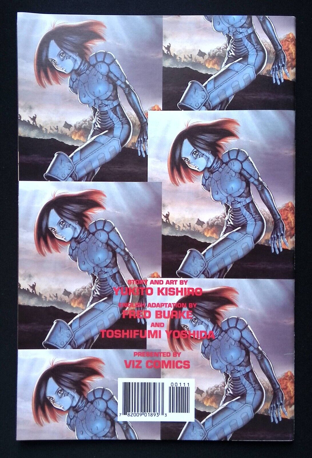 Battle Angel Alita Part Seven #1 Viz Select Comics