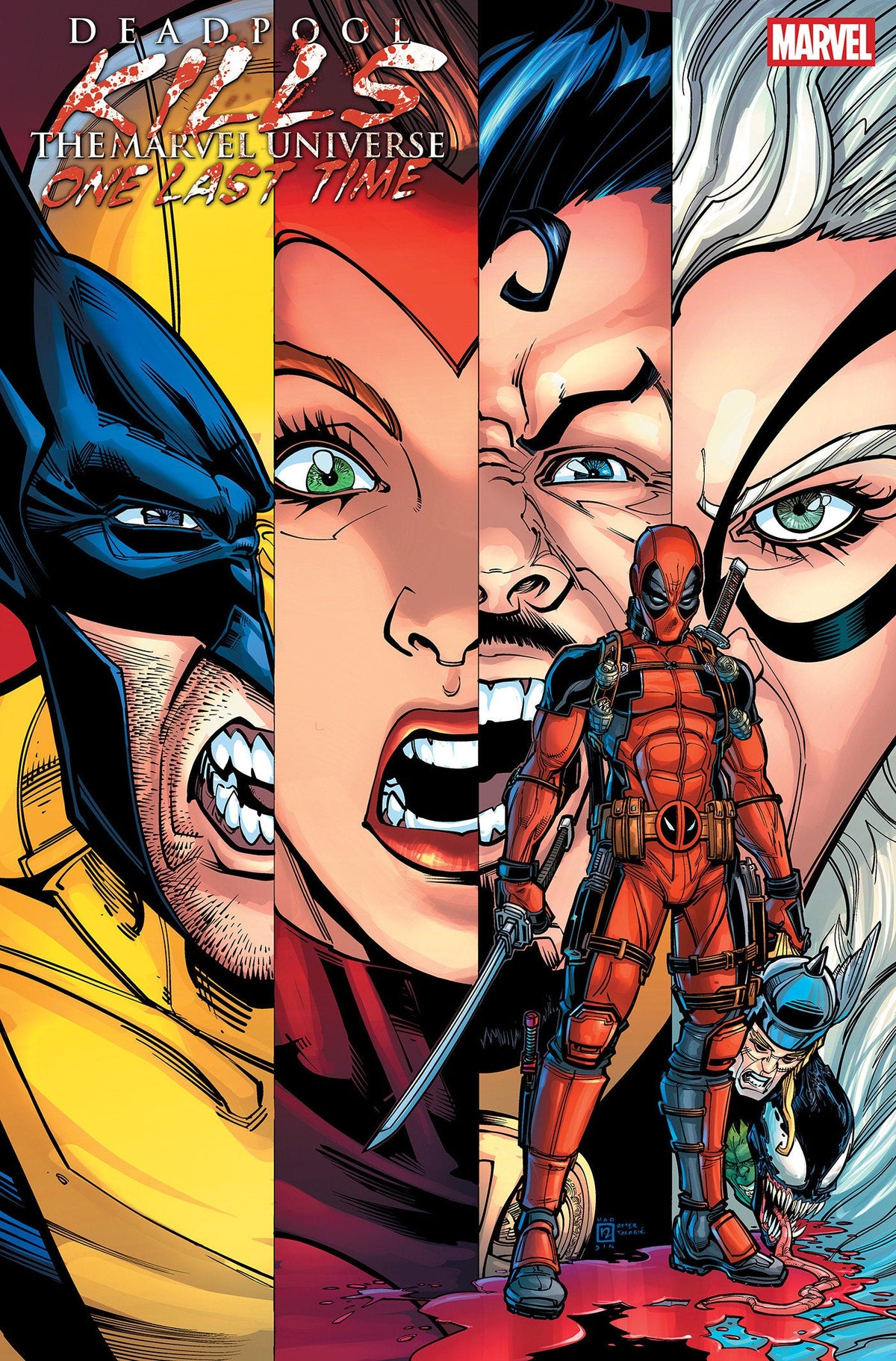 Deadpool Kills The Marvel Universe One Last Time #1 Chad Hardin Homage