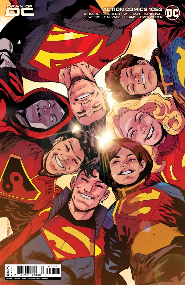 Action Comics #1052 (2016) (Cover C Rafa Sandoval Variant)