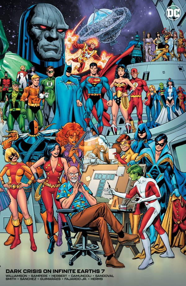 Dark Crisis #7 (2022) (Cover F George Perez Tribute Variant)