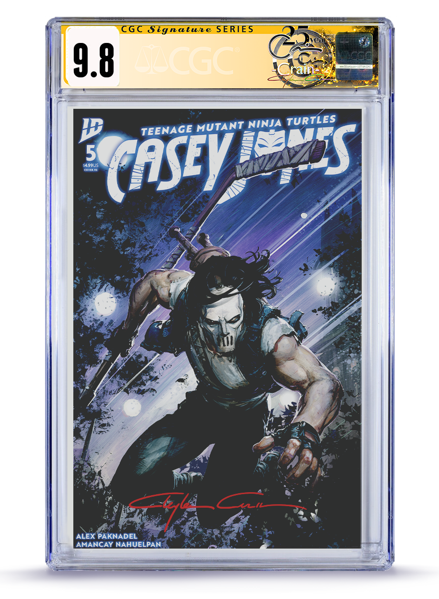 PREORDER: Trade Dress Casey Jones No. 5 CGC Signature Series Classic Signature