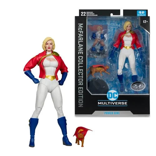 DC McFarlane Collector Edition Wave 9 Power Girl (Power Girl: Reborn) #31 7-Inch Scale Action Figure (Platinum Label Variant)