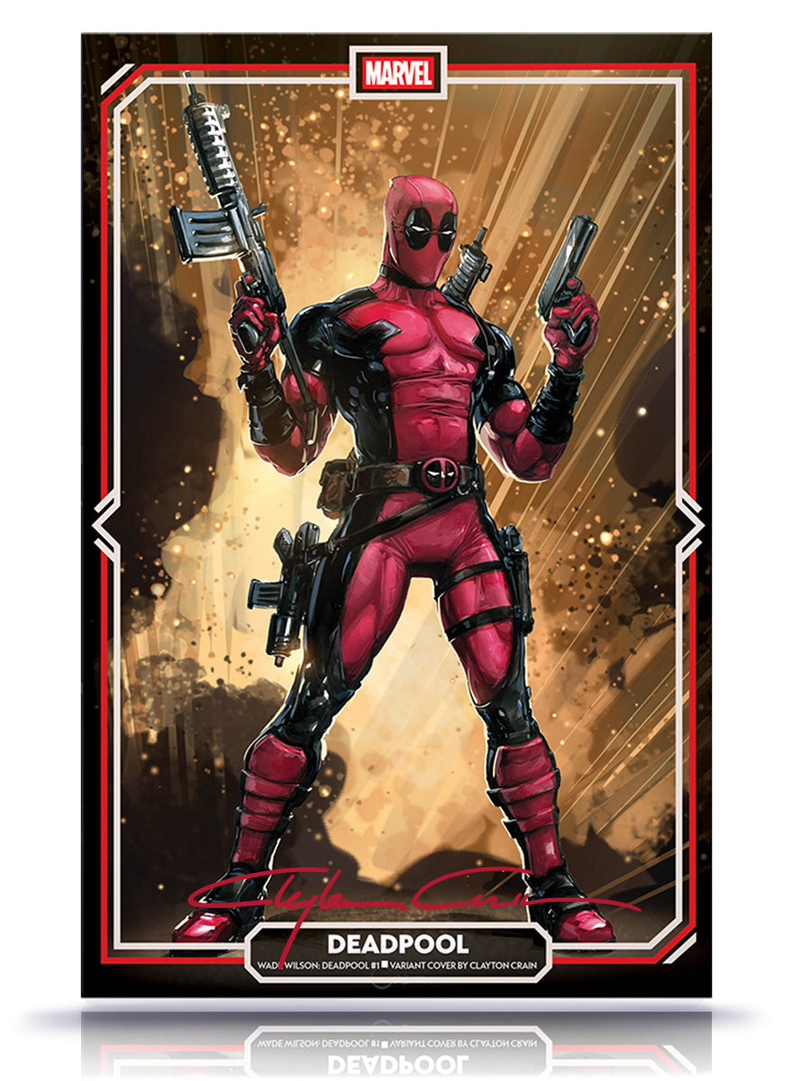 PREORDER: Wade Wilson Deadpool No. 1 Classic Signature w/COA