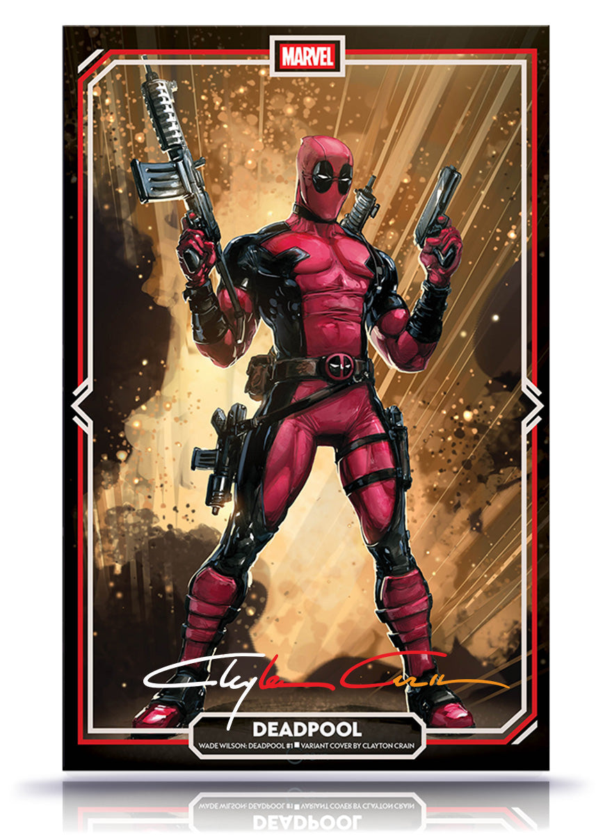 PREORDER: Wade Wilson Deadpool No. 1 Infinity Signature w/COA