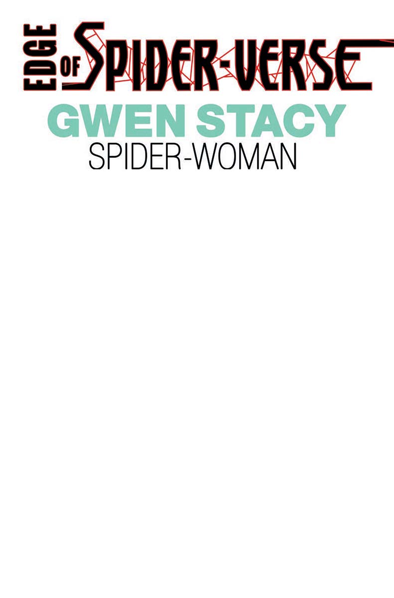 Edge Of Spider-Verse 2 Facsimile Unknown Comics Blank Exclusive Var (02/09/2022)
