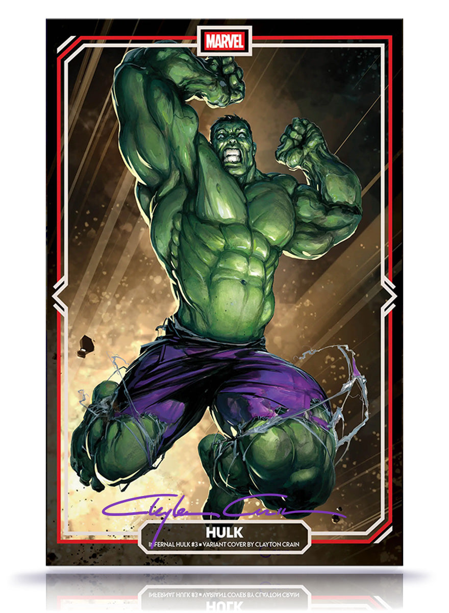 PREORDER: Infernal Hulk No. 3 Classic Signature w/COA