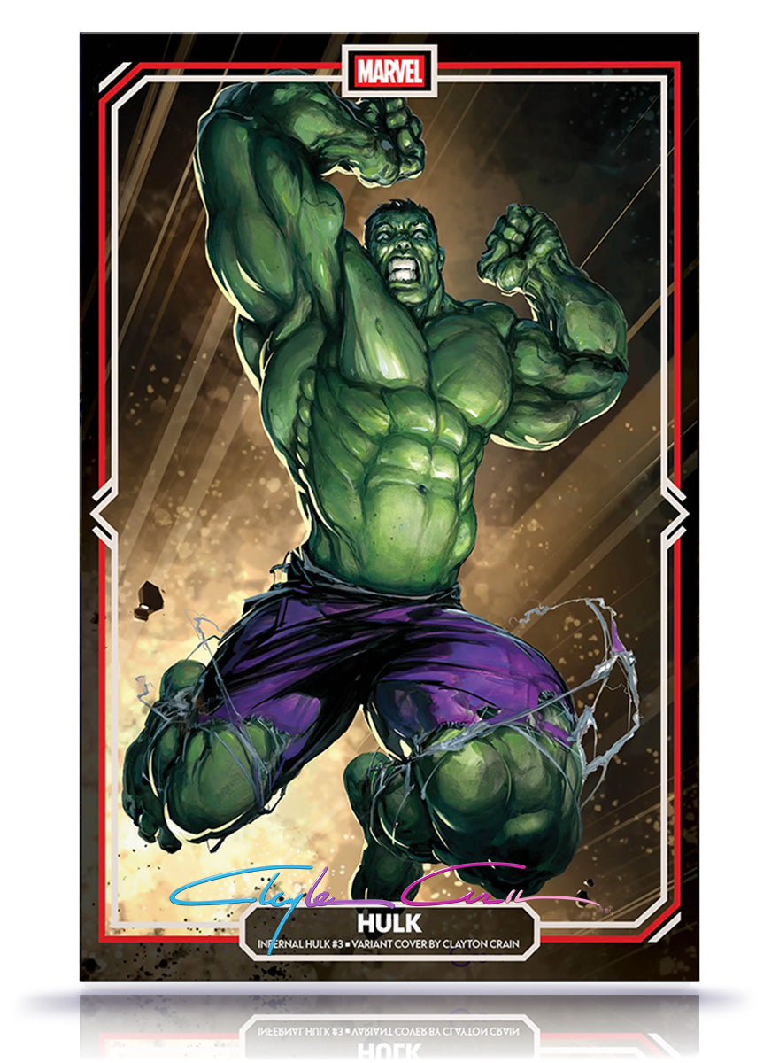 PREORDER: Infernal Hulk No. 3 Infinity Signature w/COA