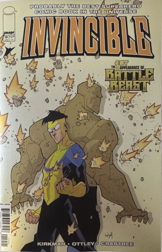 Invincible 19 (1st Appearance of Battle Beast) - Image Comics