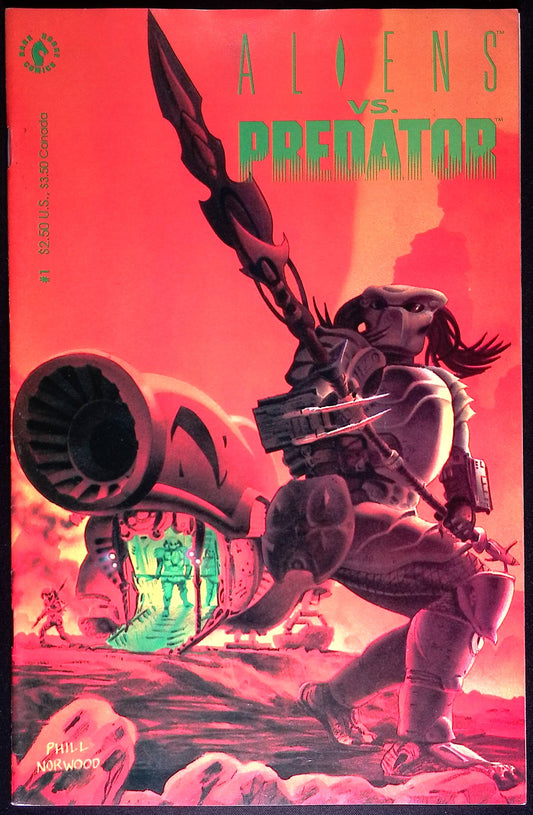 Alien vs. Predator #1 (1990) - Dark Horse Comics