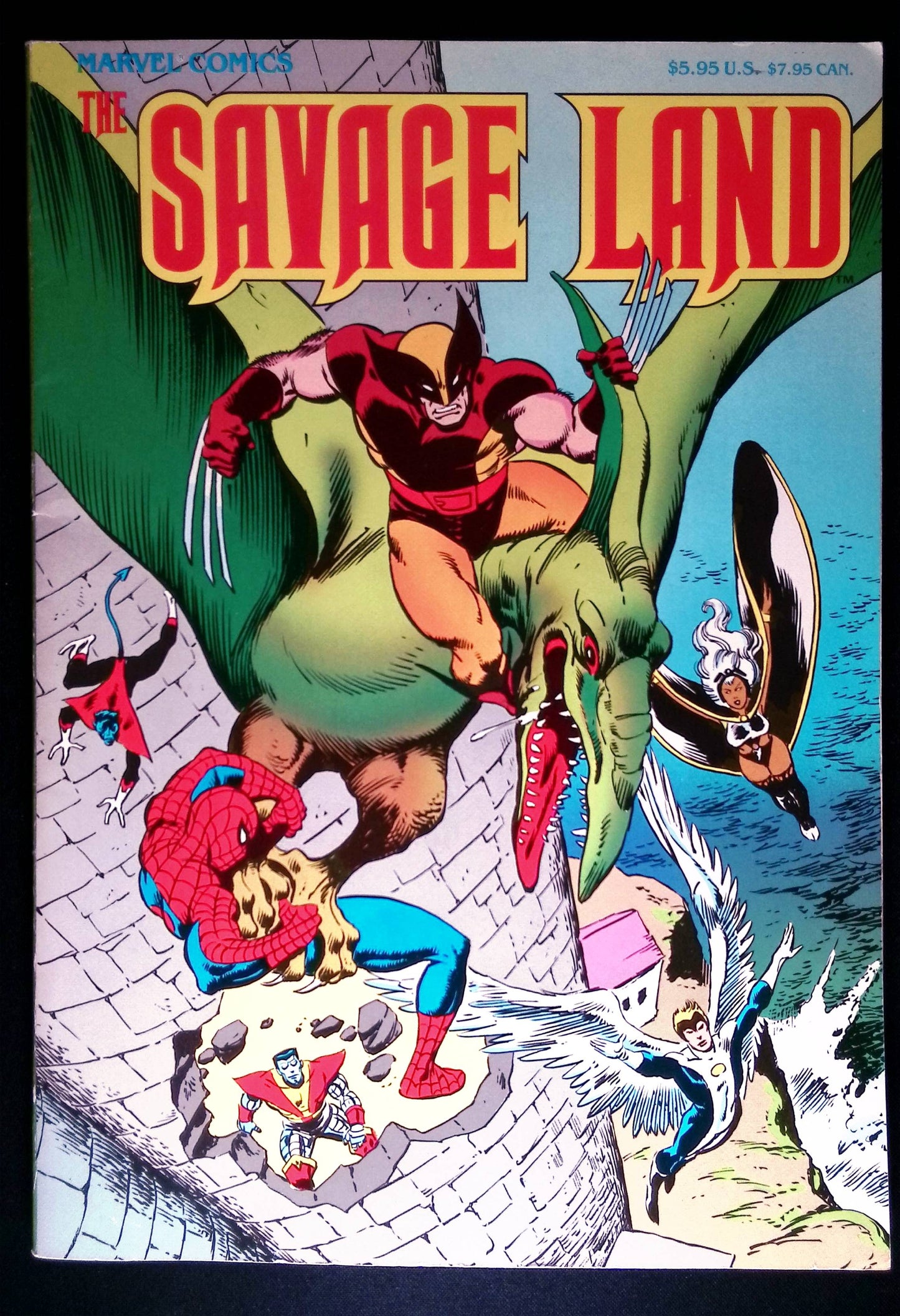 X-Men and Spider-Man Savage Land TPB (1987) - Marvel Comics