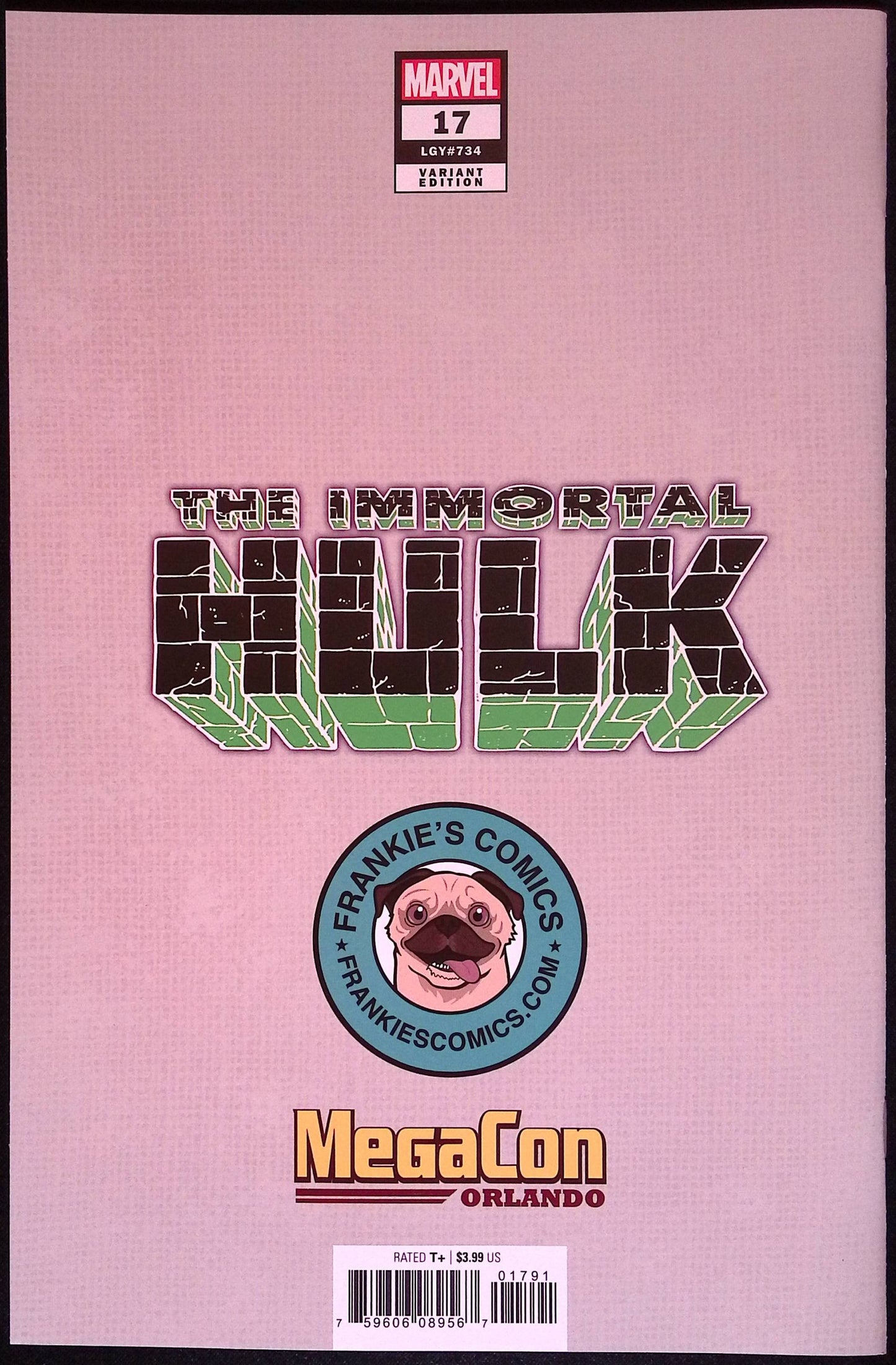 Immortal Hulk #17 (Exclusive John Tyler Christopher MegaCon Variant) 🔑 - Marvel Comics