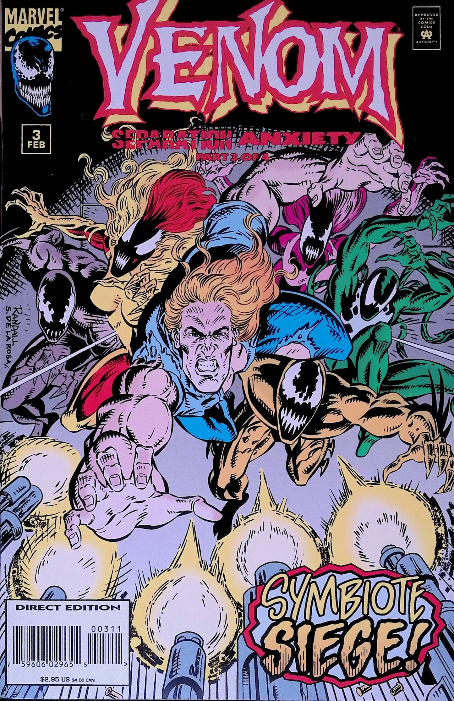Venom Separation Anxiety #3 - Marvel Comics