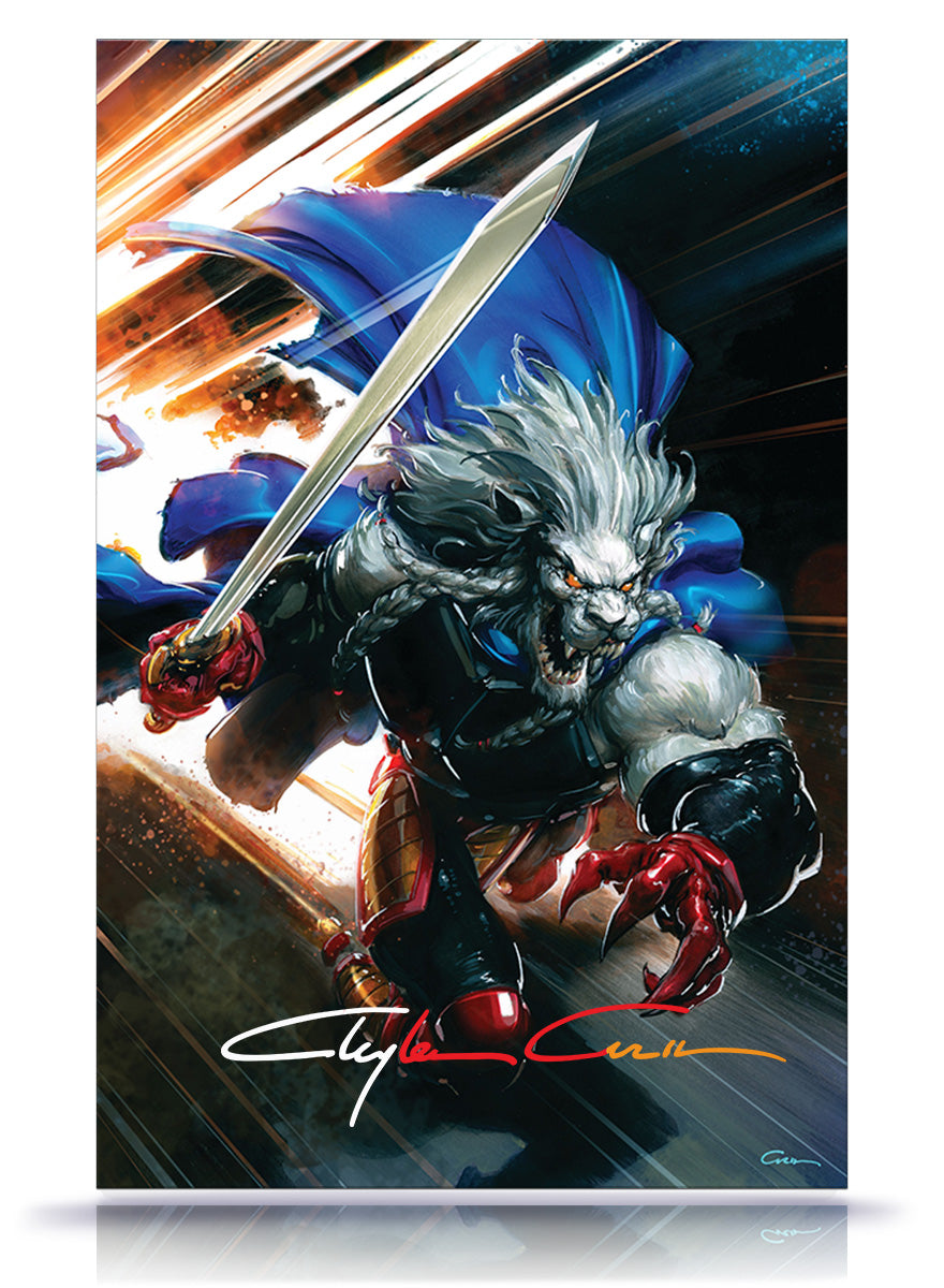Preorder: NYCC Battle Beast No. 5 Infinity Signature w/Coa