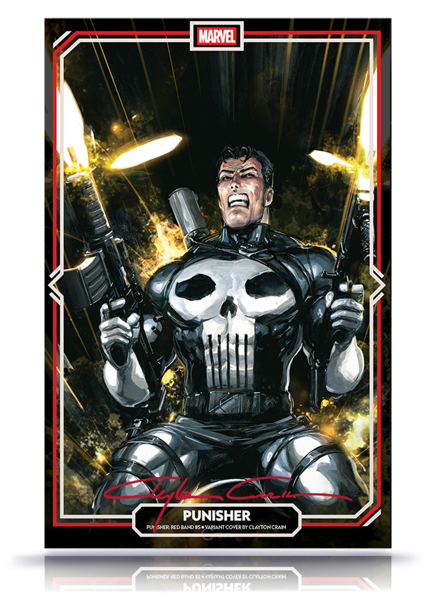 PREORDER: Punisher Red Band No. 5 Classic Signature w/COA