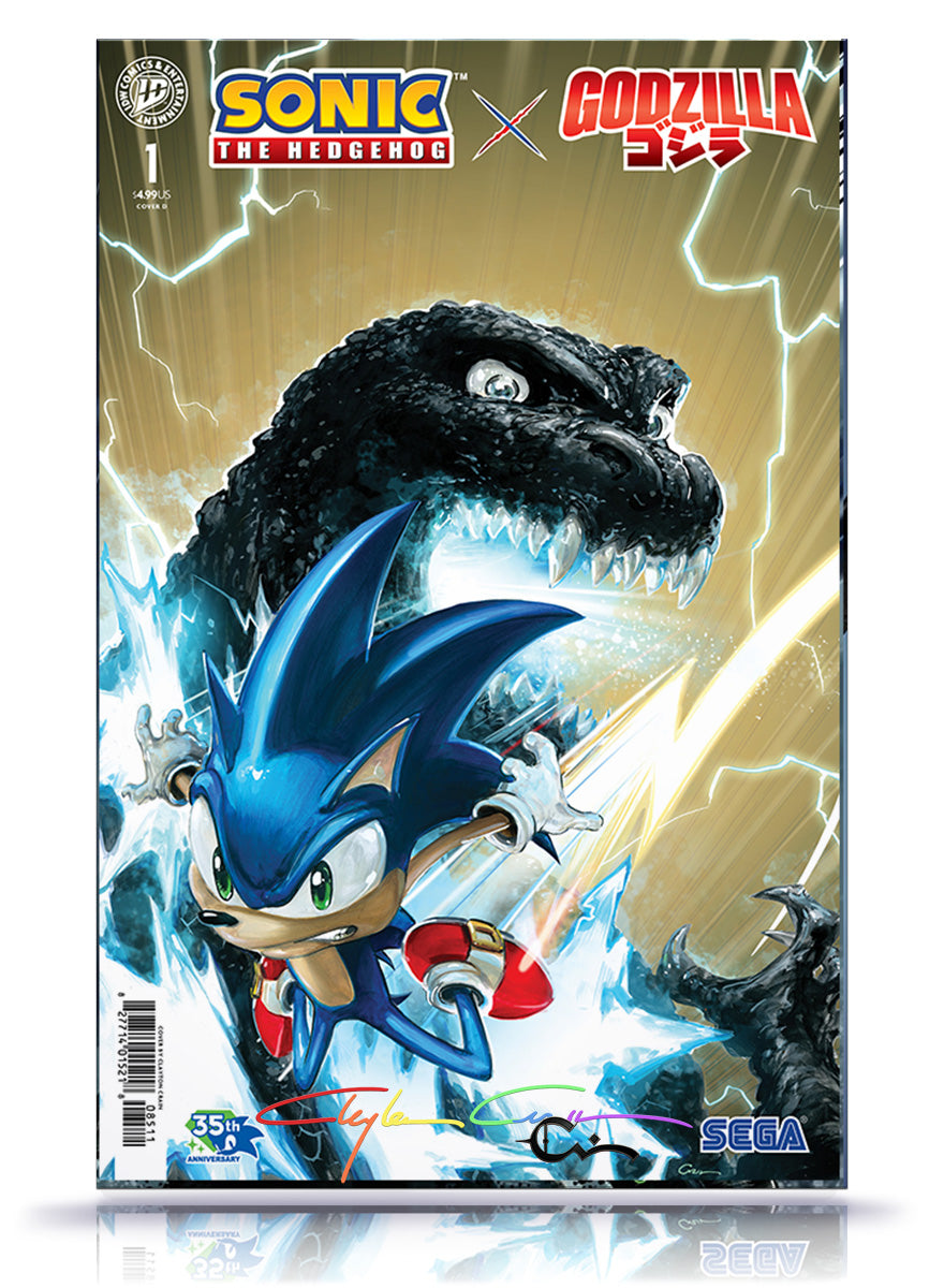 PREORDER: Trade Dress Sonic x Godzilla No. 1 Signature w/COA