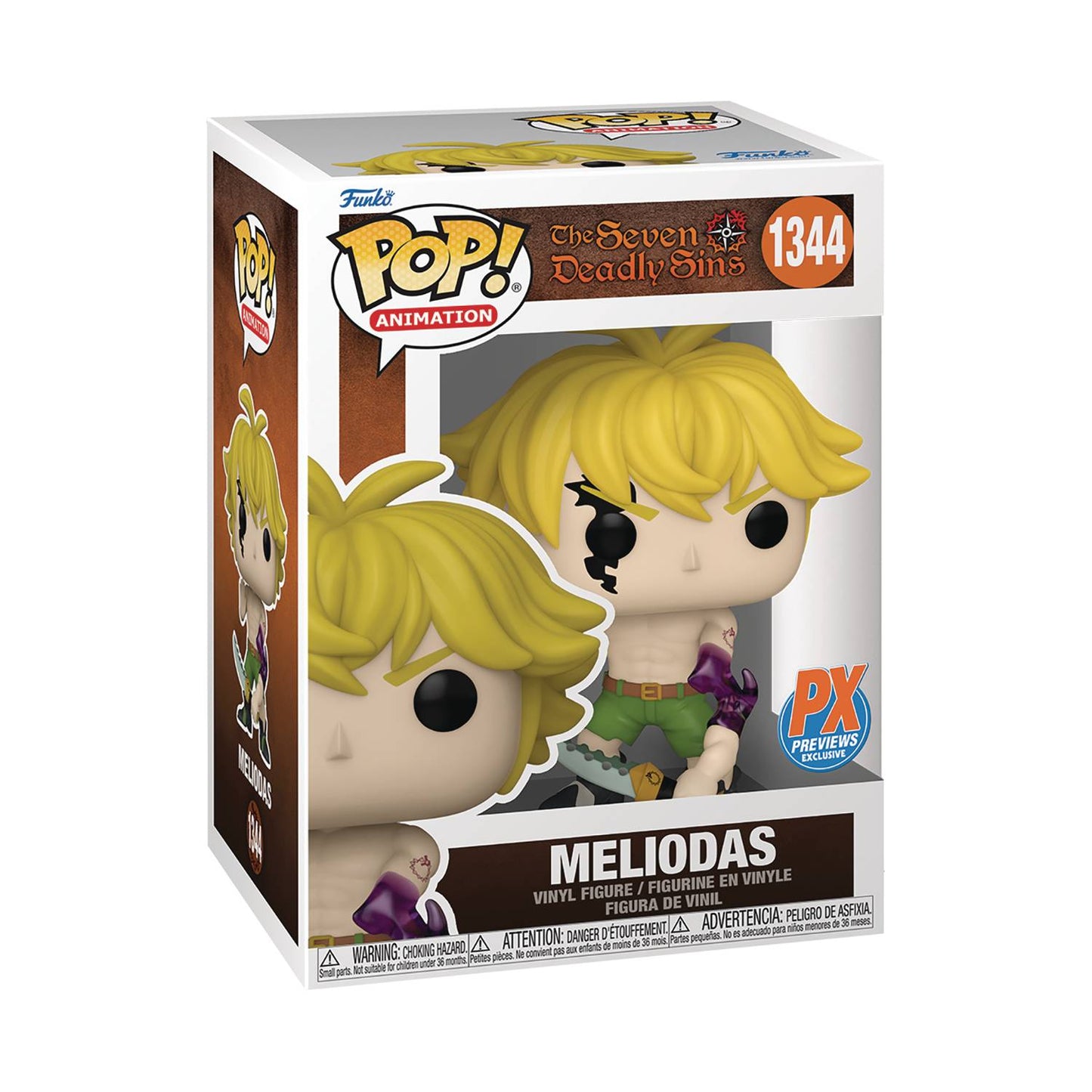 Seven Deadly Sins Meliodas Funko Pop! Vinyl Figure #1344