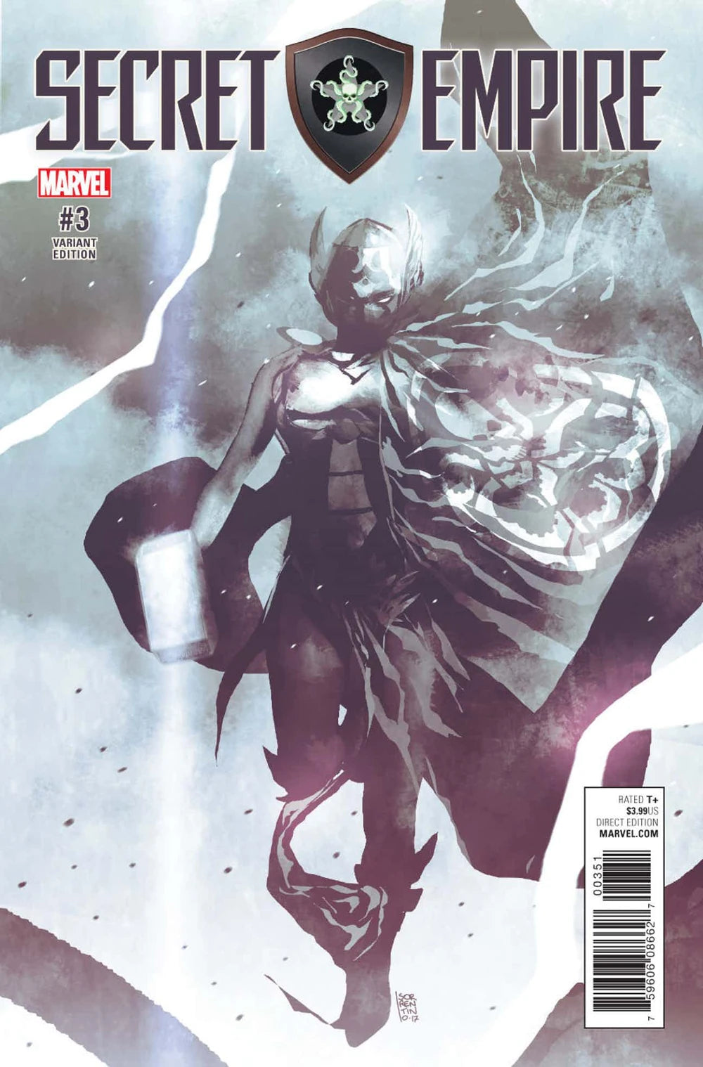 Secret Empire #3 (Of 9) Sorrentino Hydra Heroes Variant