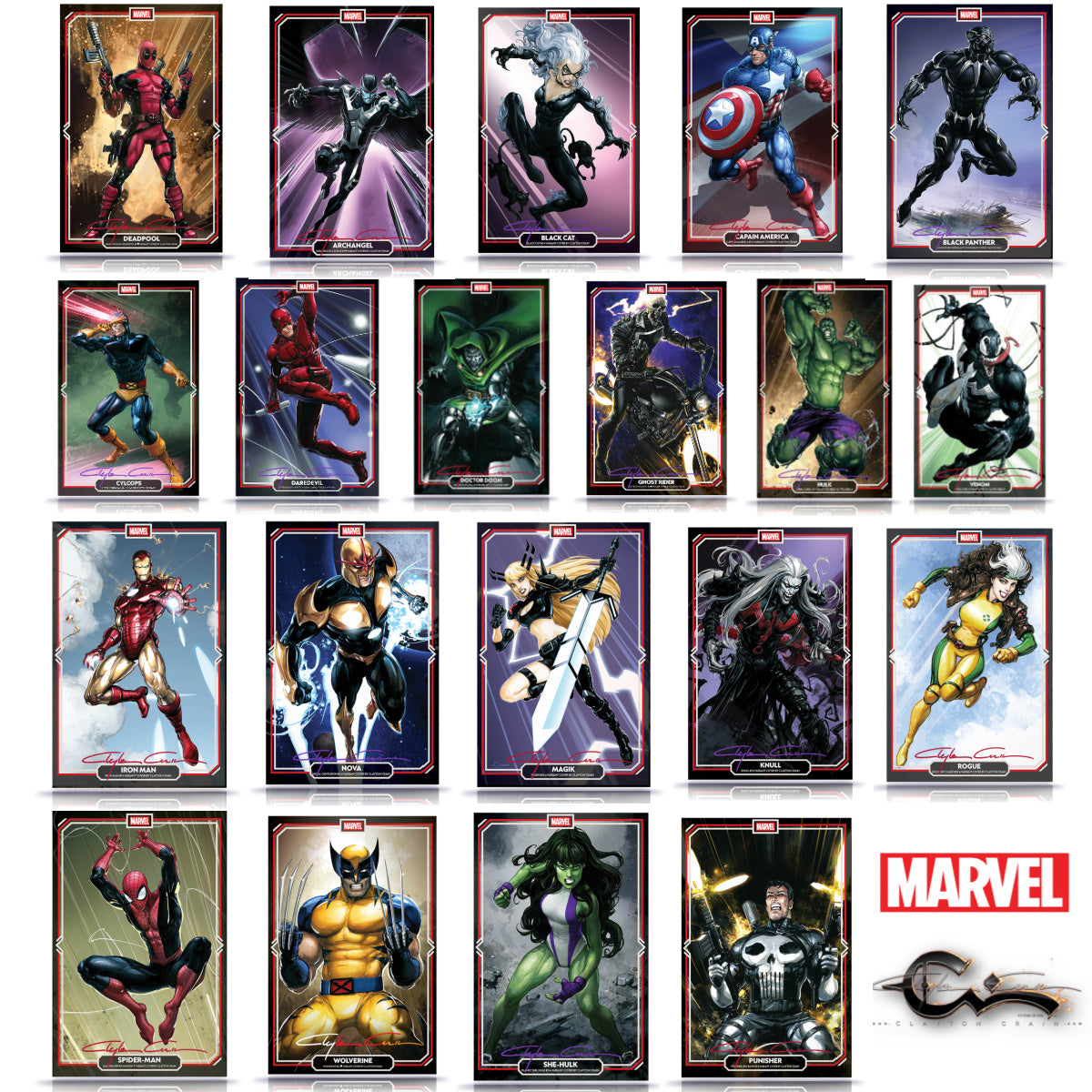 PREORDER: Classic Signatures w/COA Marvel 20 Ultimate Collection