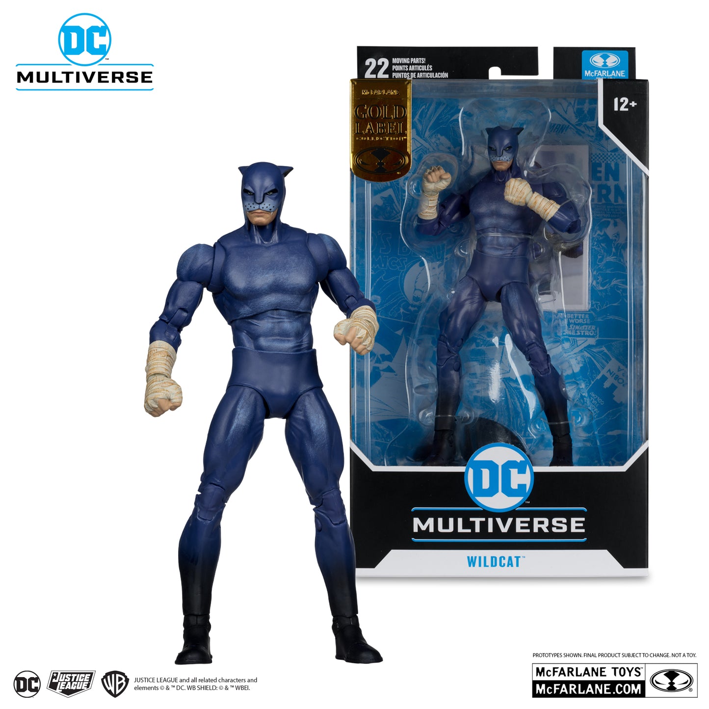 McFarlane DC Multiverse Wildcat (JSA) Gold Label