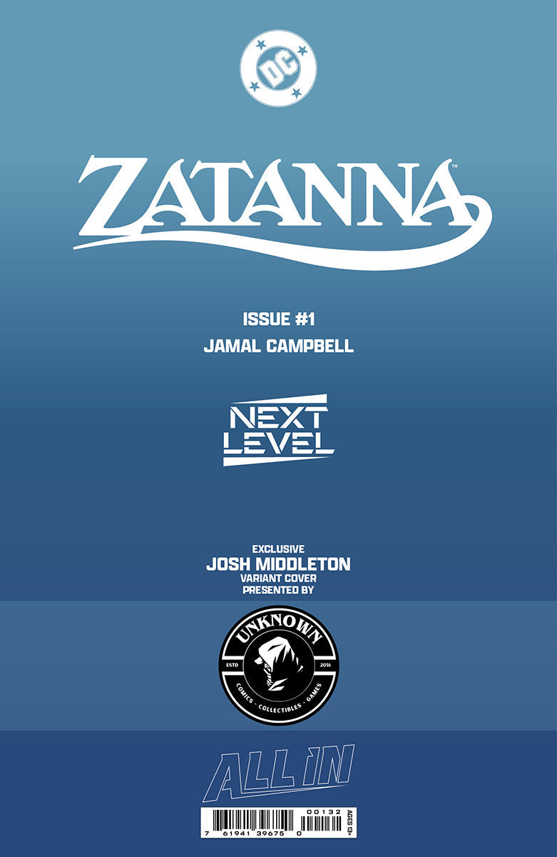 ZANTANNA #1 JOSH MIDDLETON EXCLUSIVE VAR (04/2026)
