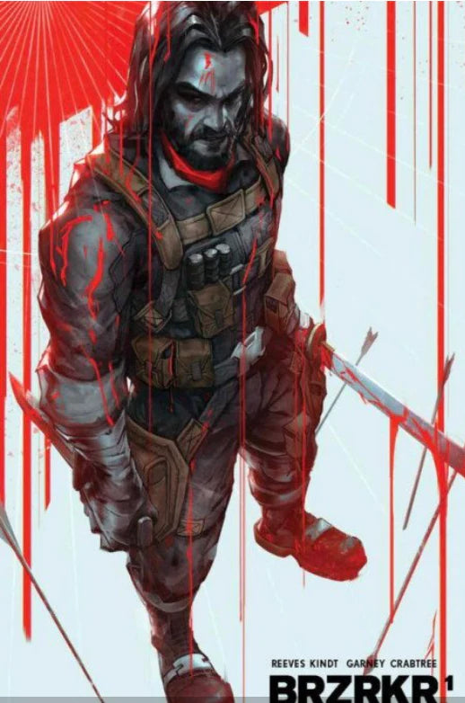 BRZRKR #1 Ivan Tao Frankie's Comics Exclusive Virgin Variant LE 299 Boom Studios