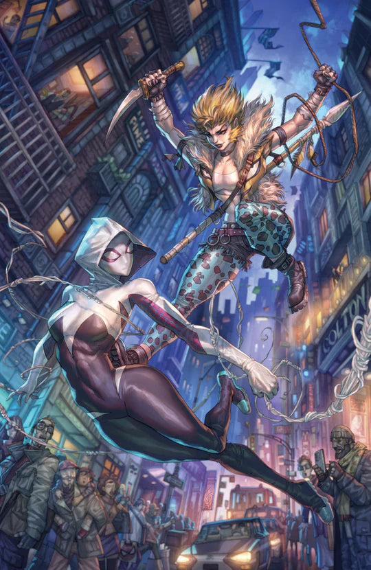 Spider-Gwen Shadow Clones #3 Store Exclusive Virgin Variant Alan Quah