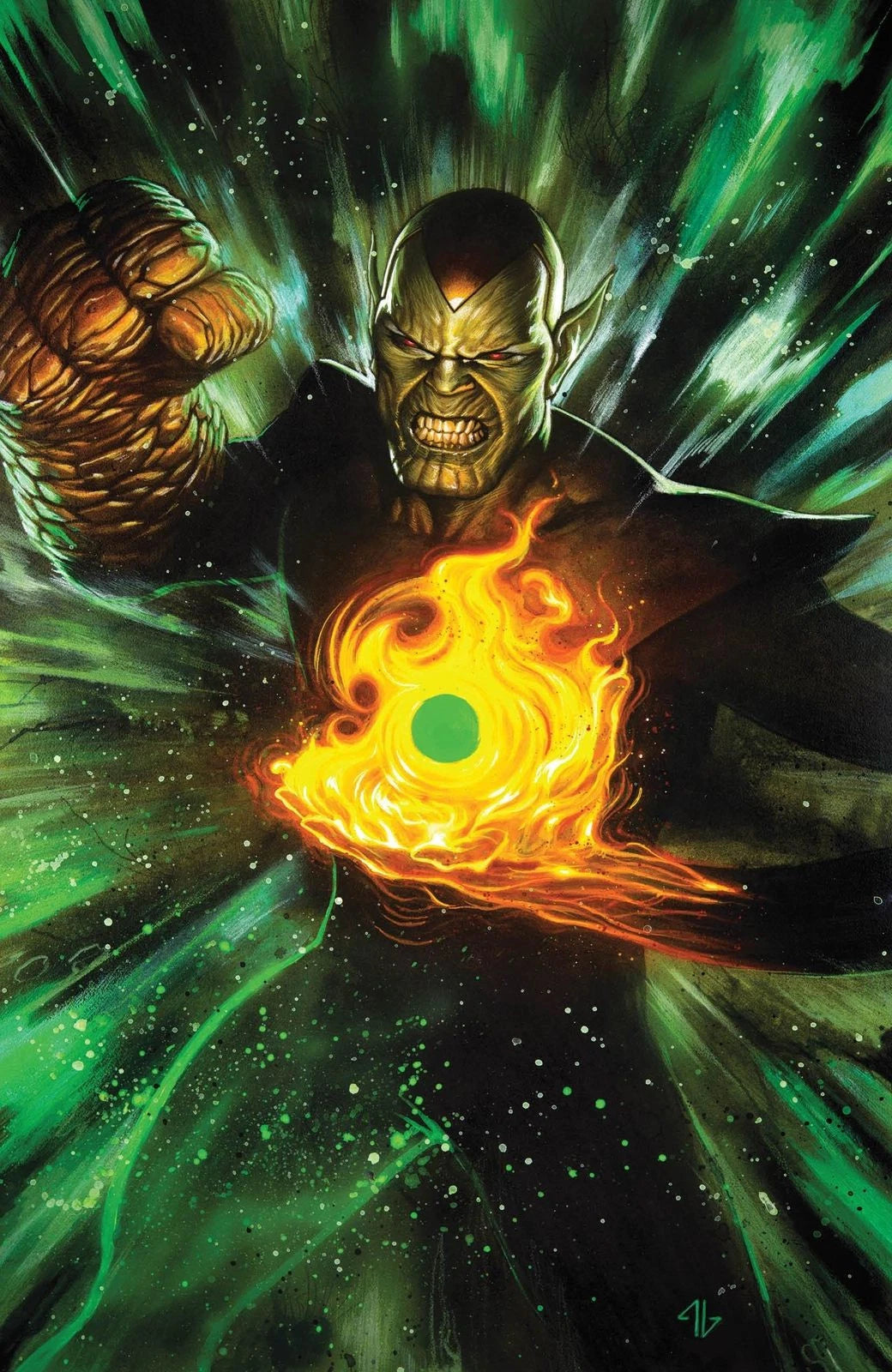 Infinity Countdown #2 (Of 5) Super Skrull Holds Infinity Virgin Variant