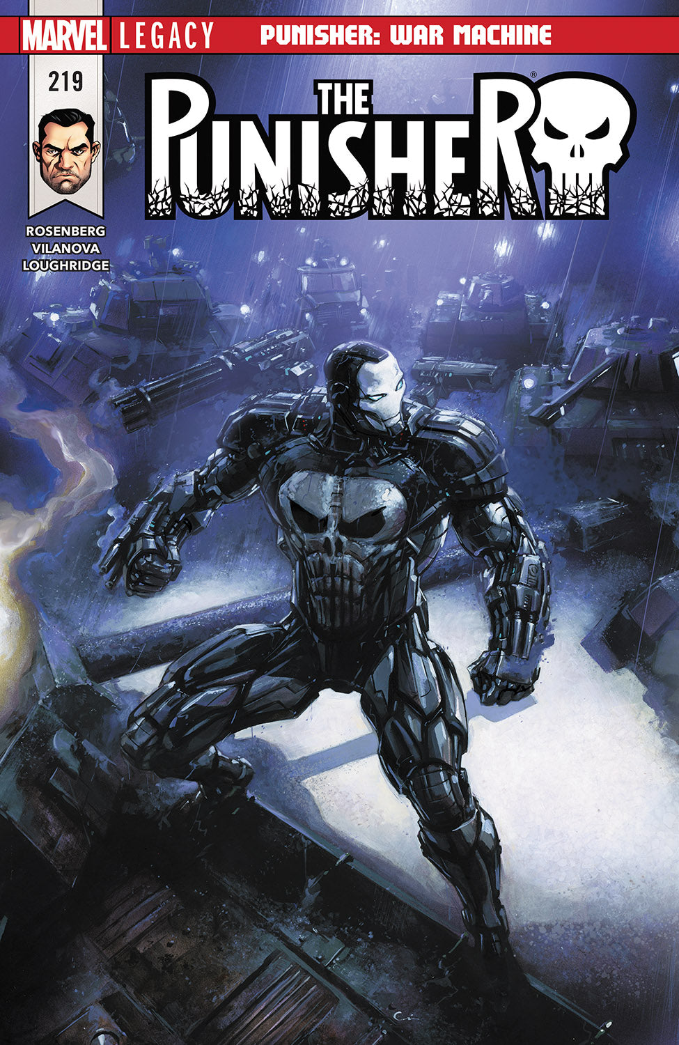 Punisher #219 🔑 Clayton Crain Cover