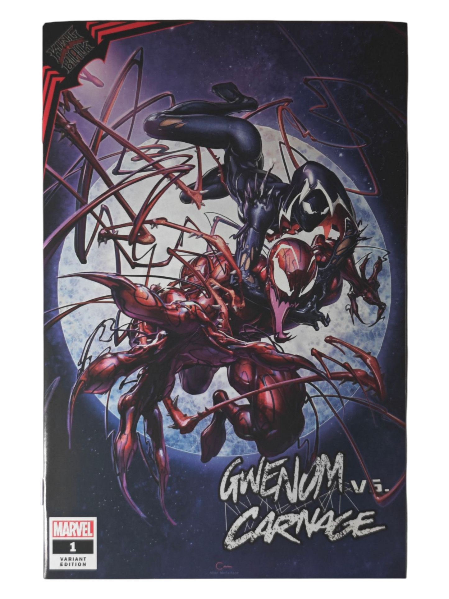 King in Black: Gwenom vs. Carnage #1 Clayton Crain Variant