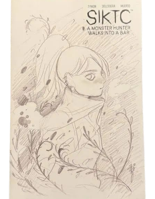 SIKTC A Monster Hunter Walks Into a Bar #1 NYCC 2025 Peach Momoko Sketch Ltd. 121