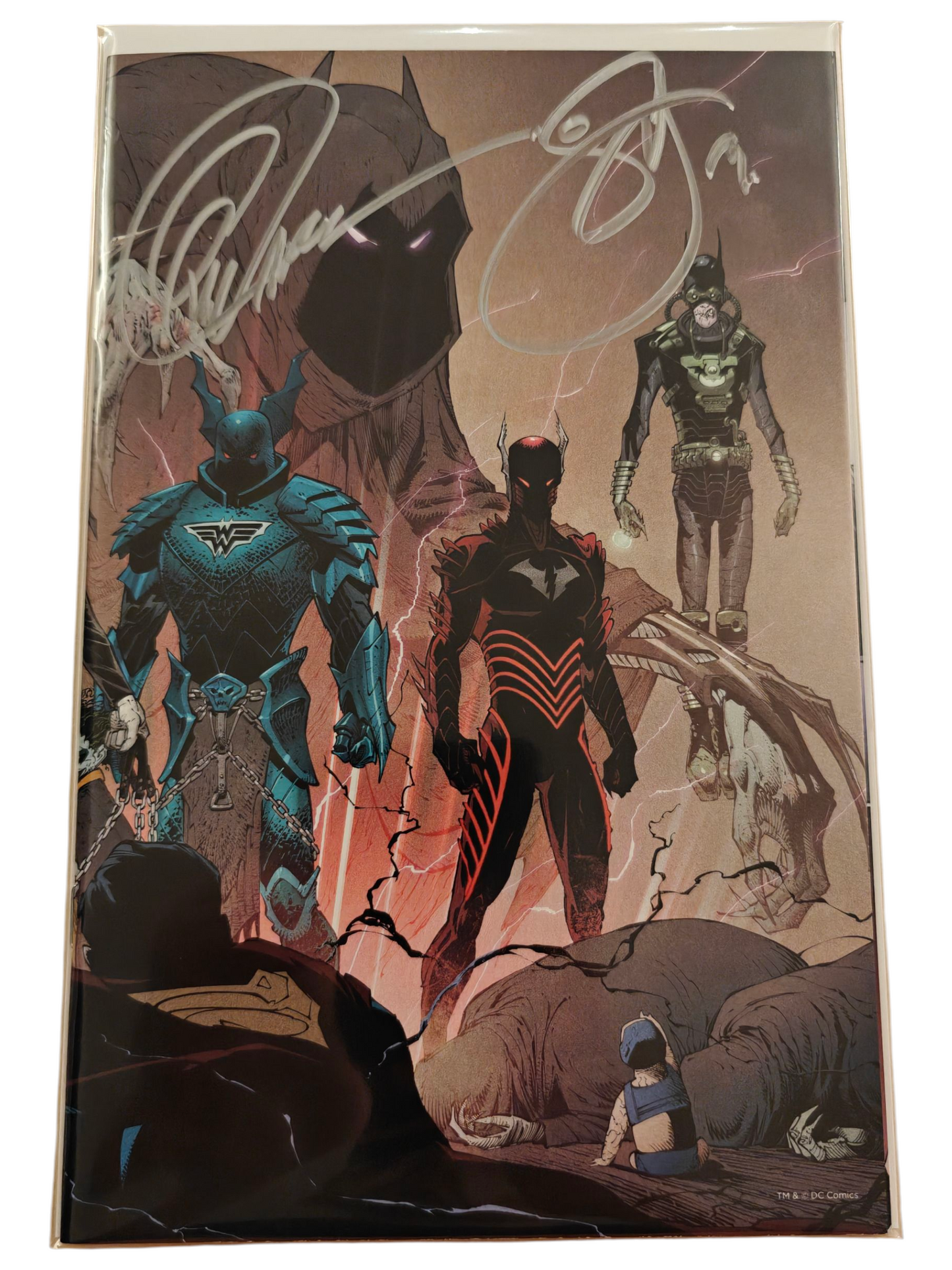 Dark Nights Metal #5 Comicon Signed Snyder & Capullo