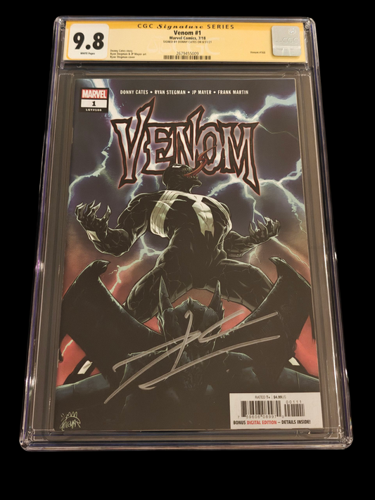 Venom #1 CGC Signature Series 9.8 Signed by Donny Cates