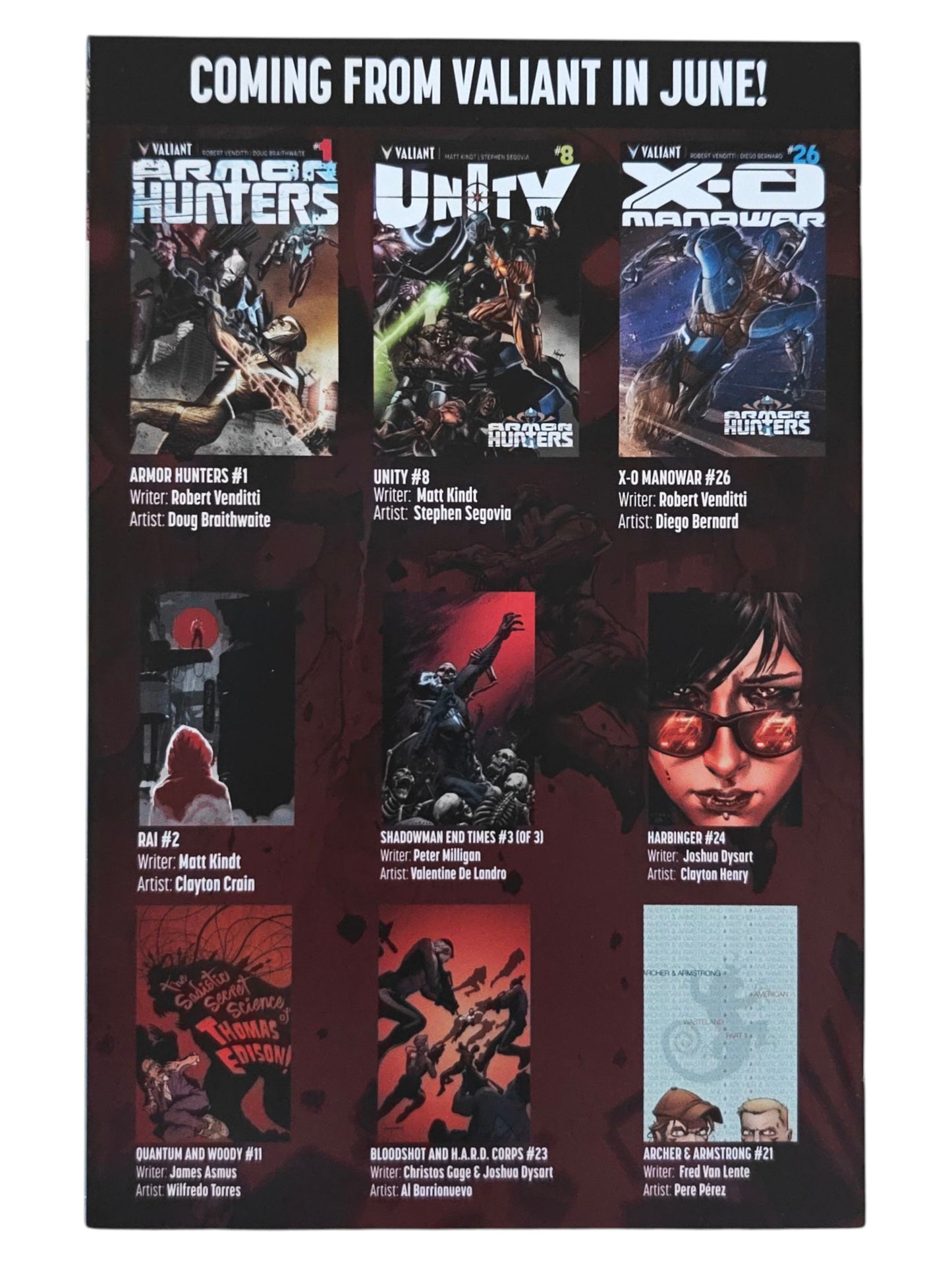 Rai #1 Cover A Clayton Crain