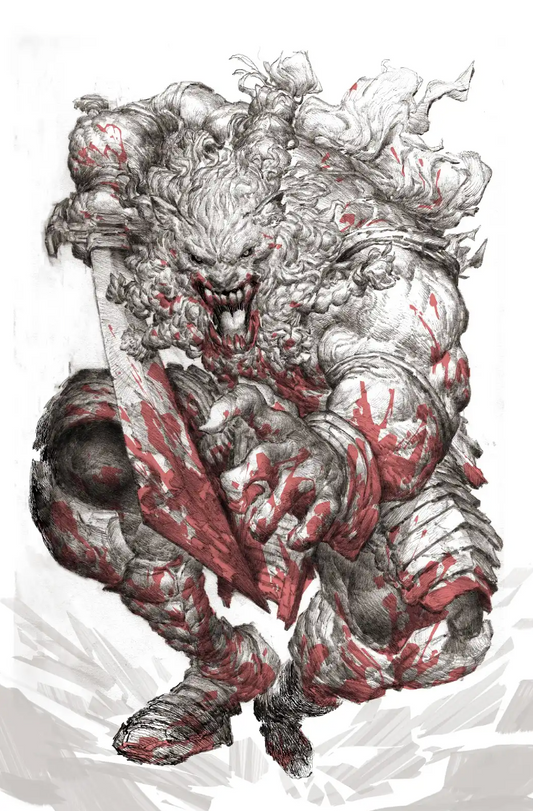 Invincible Battle Beast #5 Donghee Kim Virgin Spot Foil NYCC Exclusive