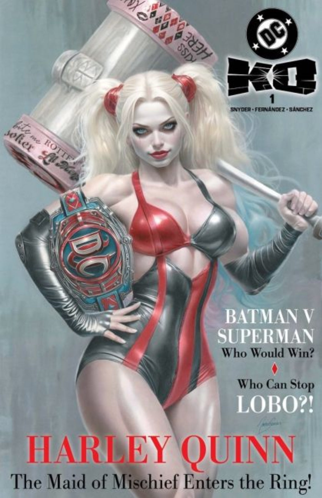 DC K.O. #1 Natalie Sanders Comic Mint NYCC 2025 Exclusive LTD 800
