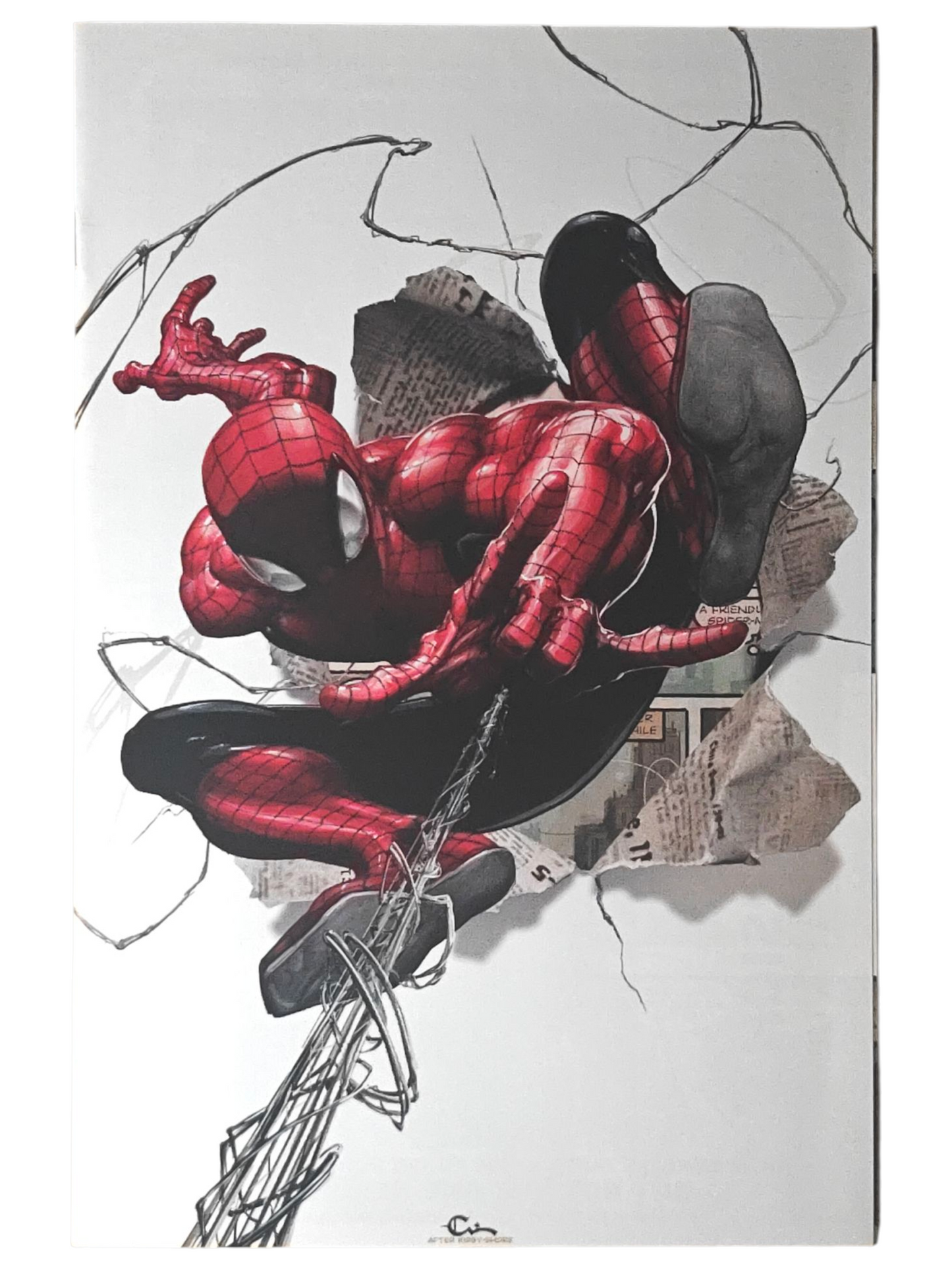 Amazing Spider-Man #1 Dallas Fan Expo Clayton Crain Exclusive Virgin Variant