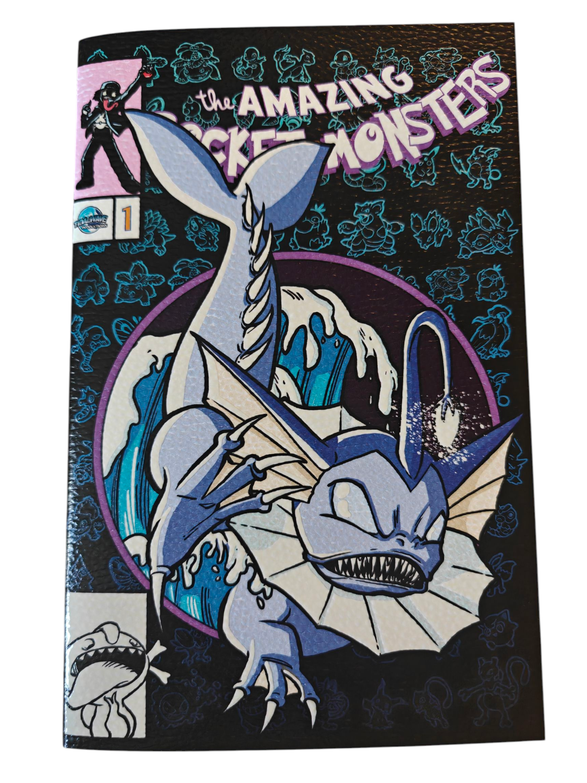 The Amazing Pocket Monsters Leather Venomized Vaporeon NYCC Exclusive –  Clever Cat Comics