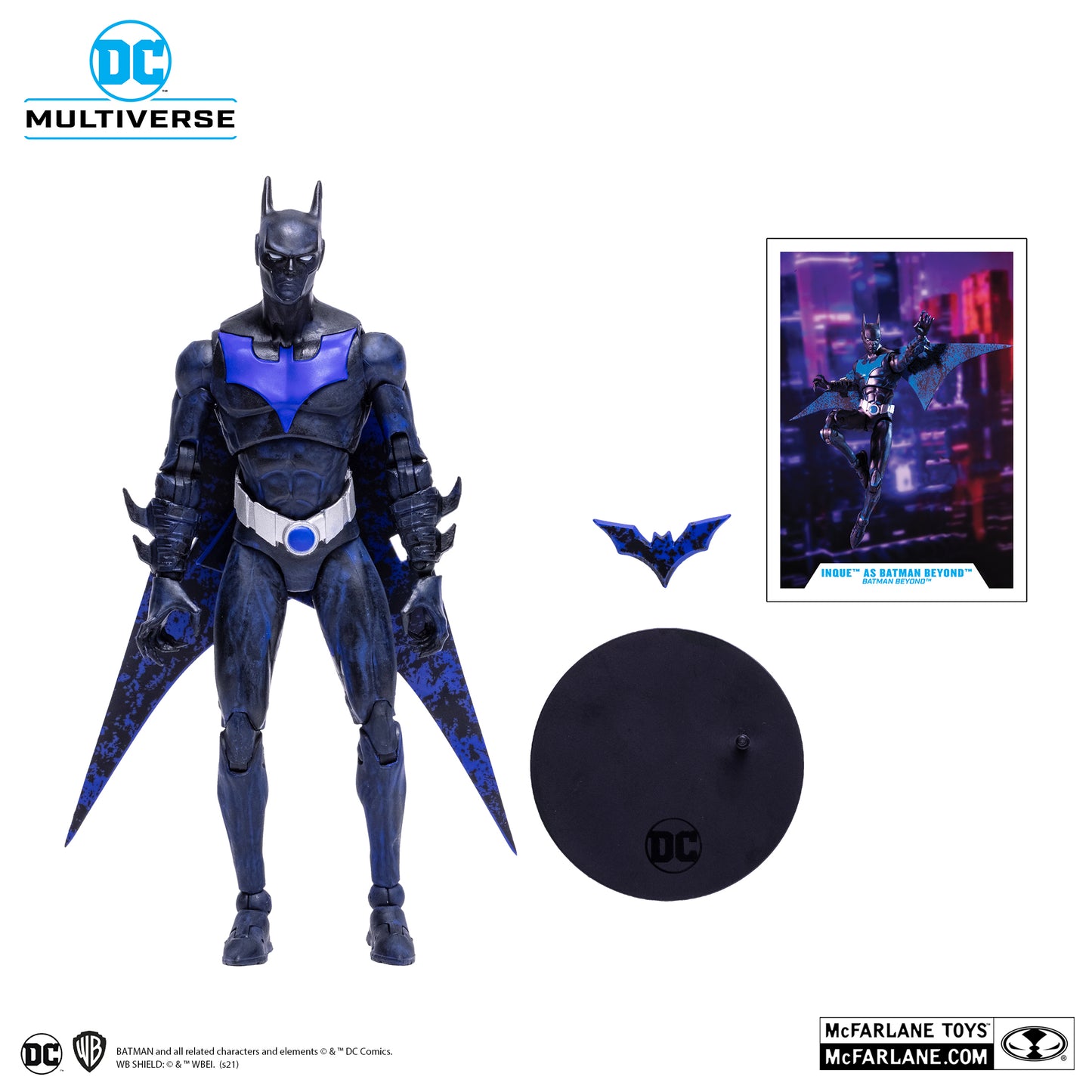 McFarlane DC Multiverse Inque As Batman Beyond 7in Scale Action Figure