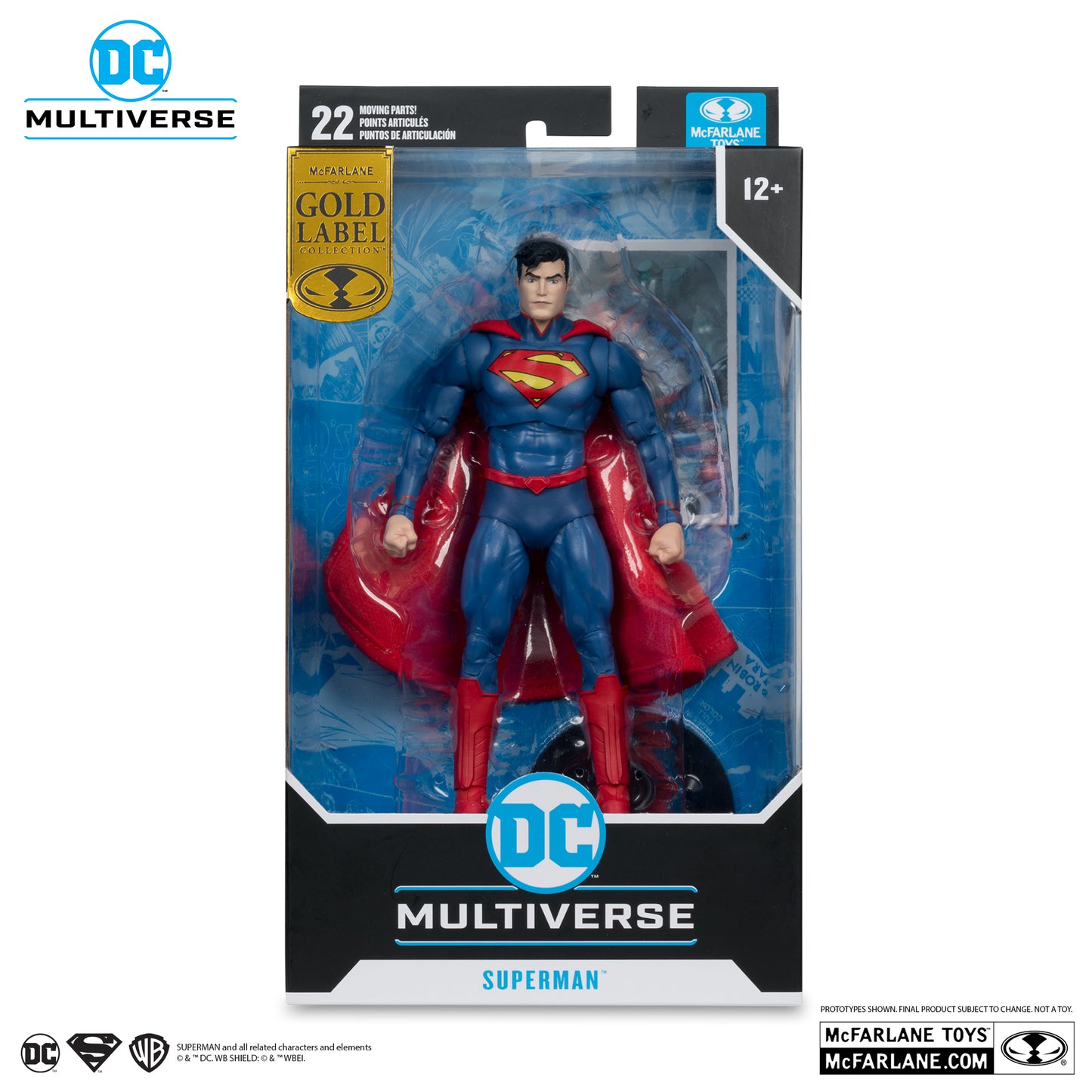 McFarlane DC Multiverse Superman (New 52) Gold Label