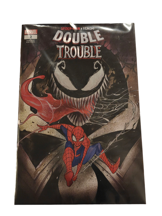 Spider-Man & Venom: Double Trouble #2 Peach Momoko Mexican Foil Variant